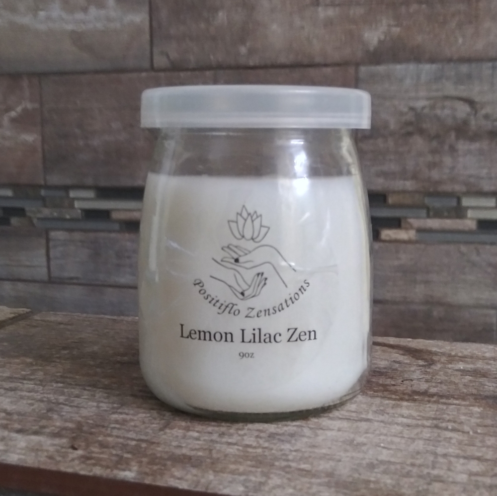 Lemon Zen Scented Luxury Candle